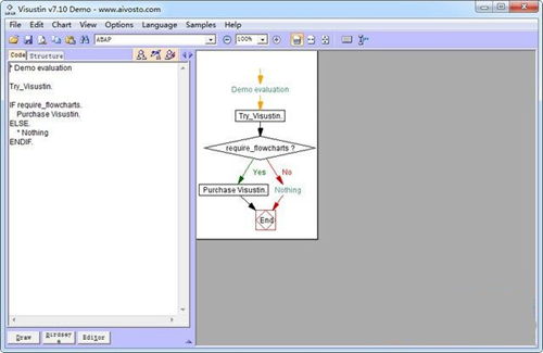 流程图制作软件Visustin绿色版 Visustin免费下载8.07
